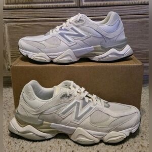 Size 12 Mens - New Balance 9060 Sea Salt Moonbeam - U9060WHT